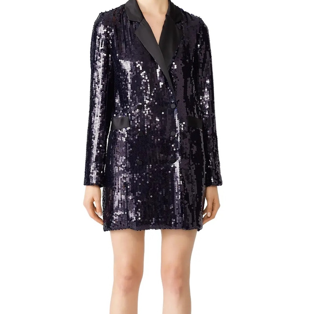Fleur Du Mal Sequin Blazer Dress Size 0